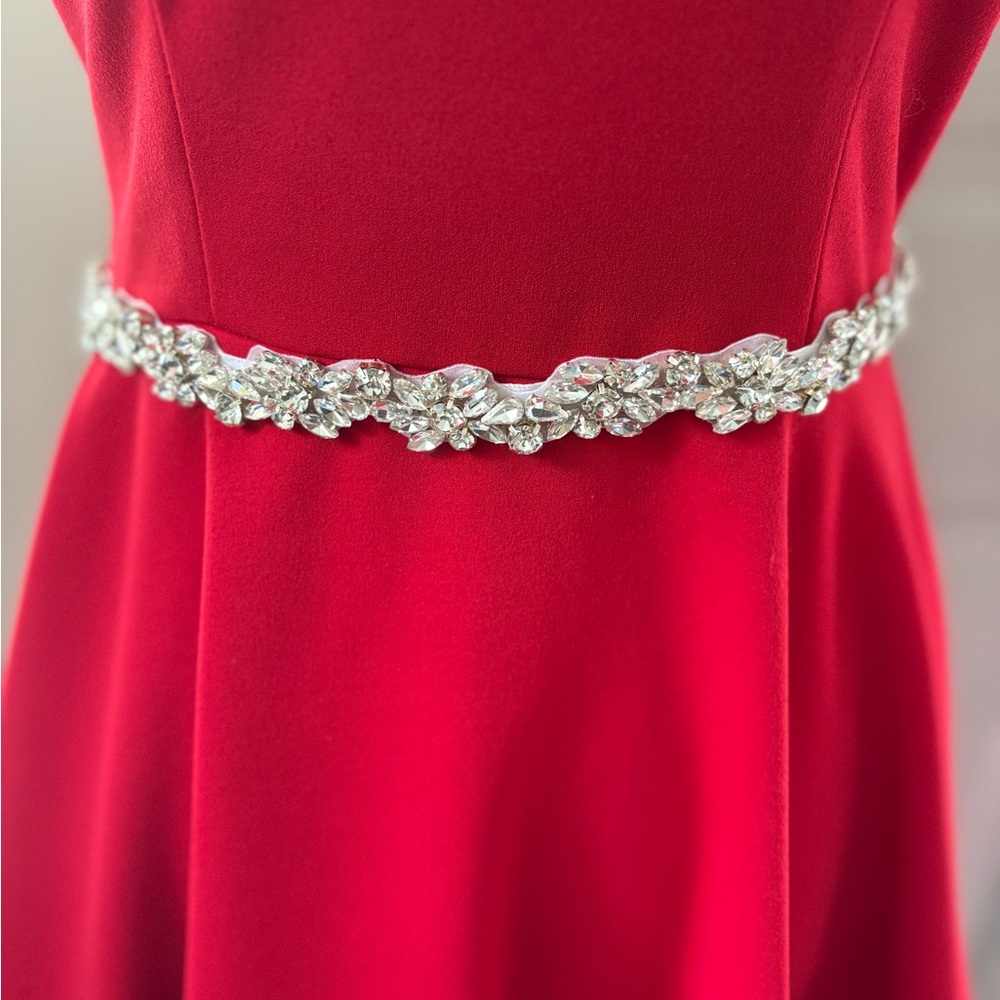 Elegant Rhinestone Belt - Picture 2 of 3